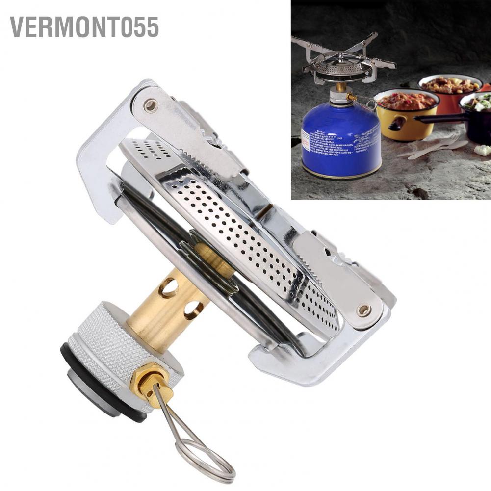 Hàng Hot Cắm trại di động ngoài trời Mini Picnic Bếp tròn Hàng giao ngayVermont055