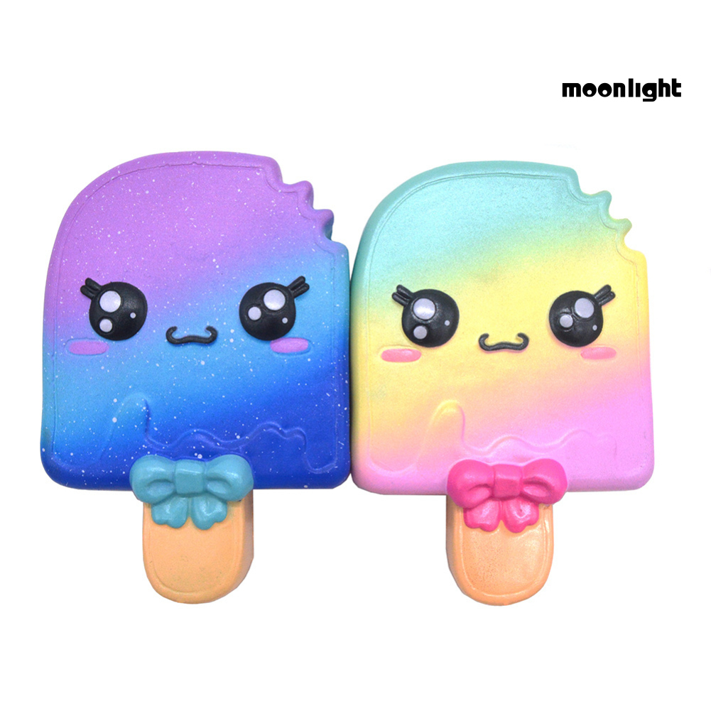 Đồ Chơi Xốp Squishy Giảm Stress Hình Cây Kem Ốc Quế Dễ Thương Cho Bé