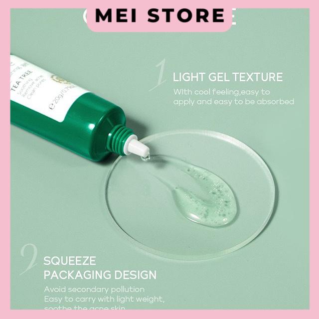 Gel Giảm Mụn FENYI Chiết Xuất Tràm Trà Làm Dịu Da Làm Sạch Lỗ Chân Lông 20g