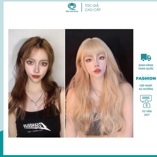 Tóc giả nguyên đầu xù lửng siu đẹp