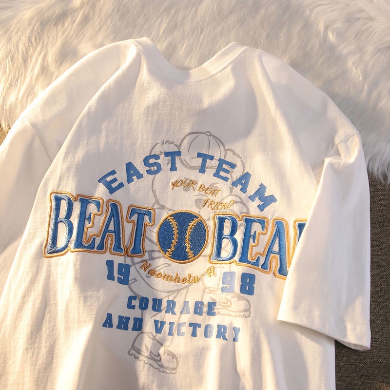 Áo Thun Nữ Tay Ngắn Có In Chữ Thời Trang Phong Cách Hong Kong