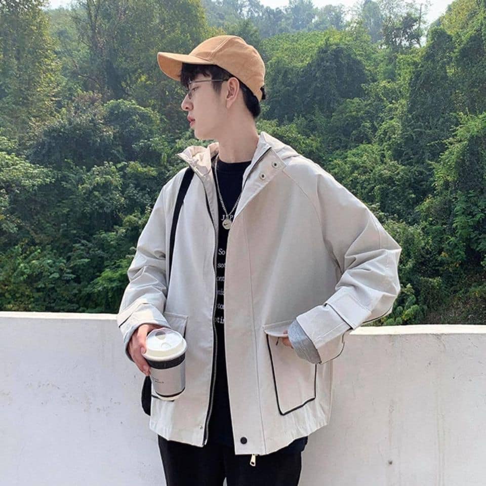 Áo Khoác Dù Viền ❤FREESHIP❤ Áo Khoác Dù Nam Viền Sọc Tay unisex❤ JEJUL