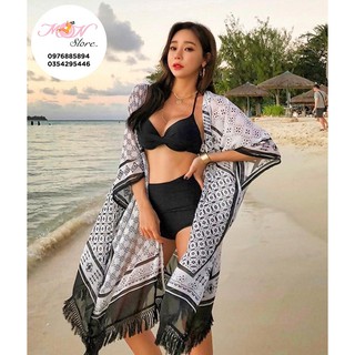 Bikini 2 Mảnh Basic - Cạp Cao Cực Tôn Dáng - Đen
