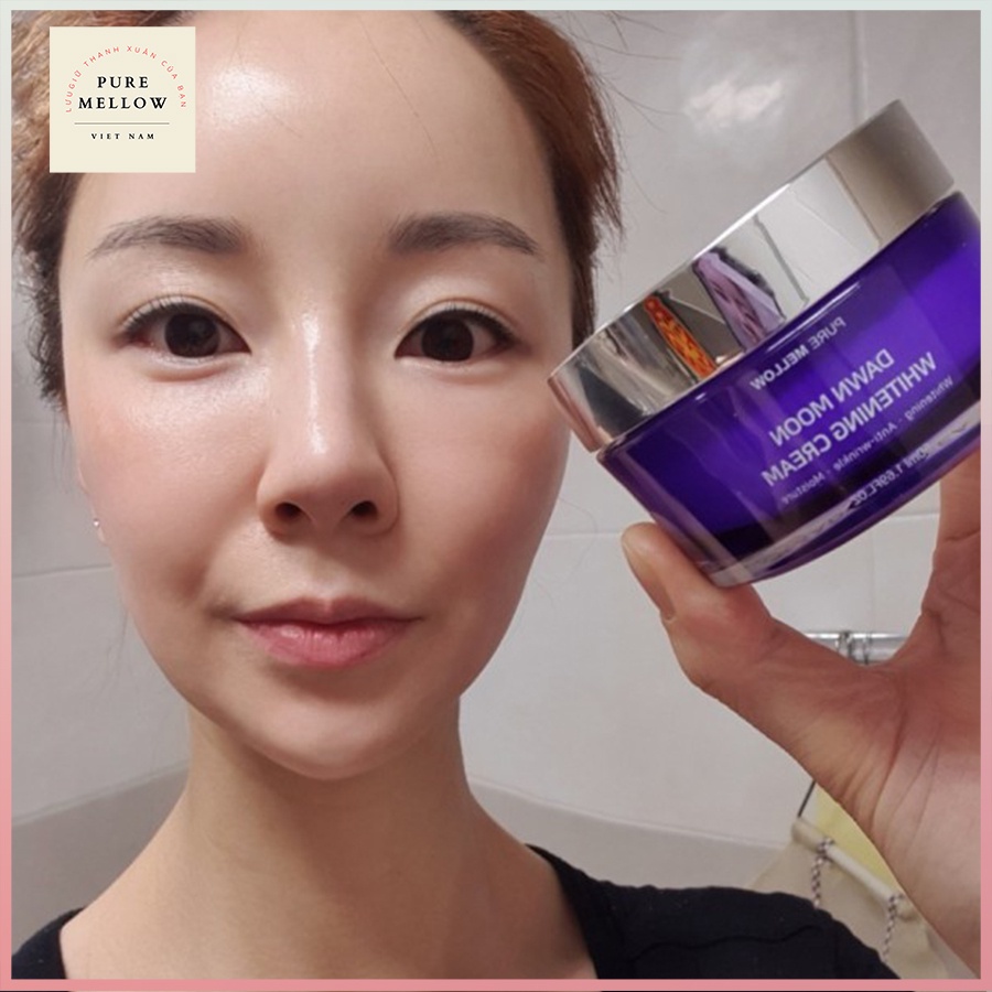 Kem Dưỡng Trắng Da Ban Đêm PURE MELLOW Trắng Hồng Tự Nhiên Làm Mờ Vết Thâm Dung Tích 50ML | BigBuy360 - bigbuy360.vn