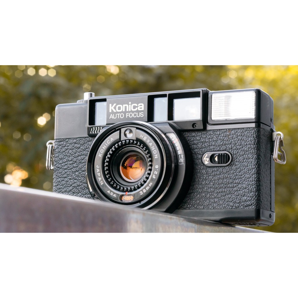 [Sẵn hàng] Máy ảnh film vintage Konica C35 AF2 cực đẹp