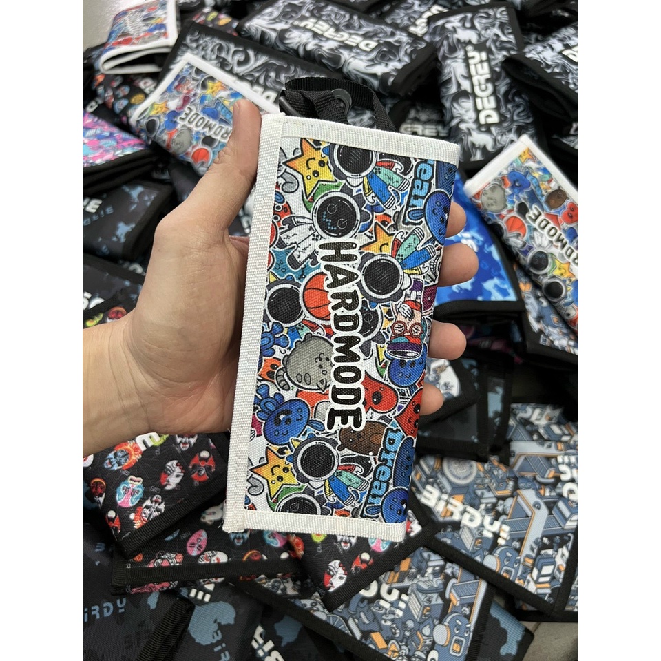 VÍ HARDMODE - Wallet Unisex + tặng kèm dây đeo