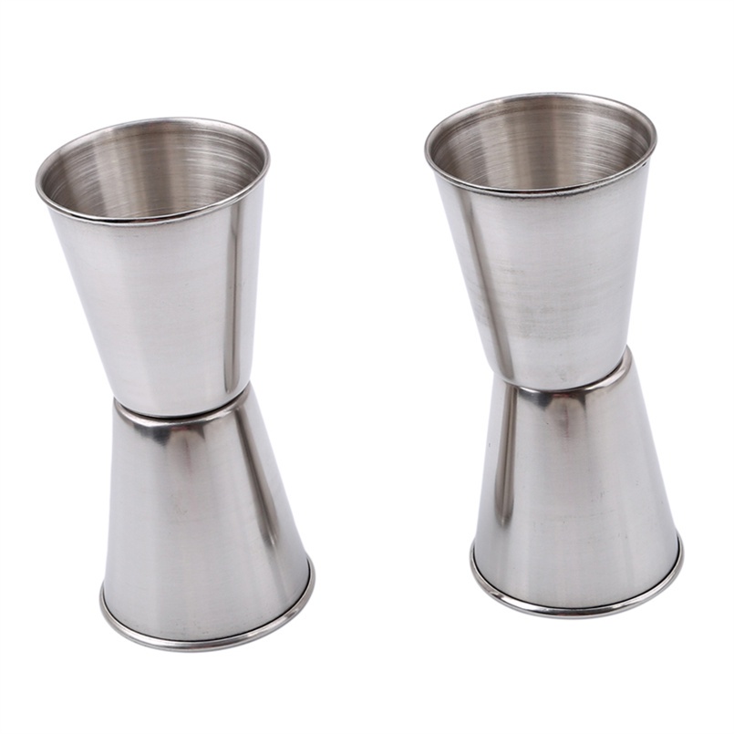 Cốc Uống Bia / Nước Bằng Thép Không Gỉ 304 Màu Trắng Nhỏ Gọn Dùng Khi Đi Du Lịch / Cắm Trại