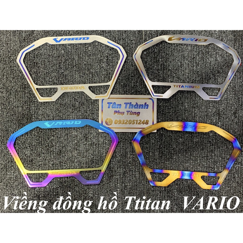 Viềng đồng hồ Titan cho VARIO - Phụ kiện xe máy