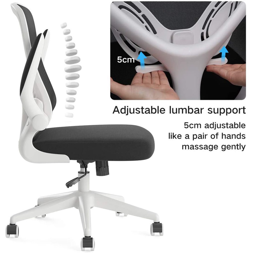 Ghế Xoay Công Thái Học Xiaomi HBADA B&W HDNY163