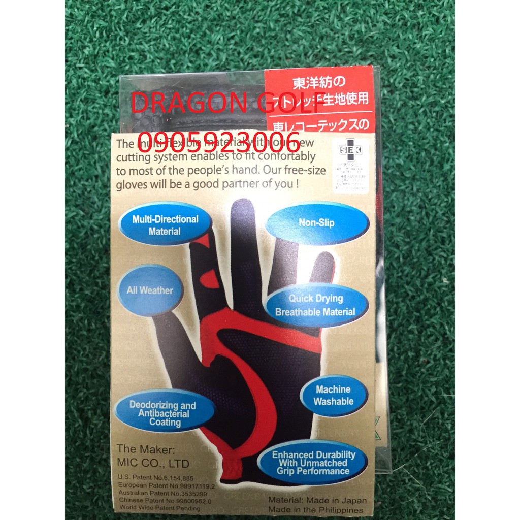 Găng tay gôn cho nam bên phải, trái (golf glove) Fit39EX  [chính hãng]