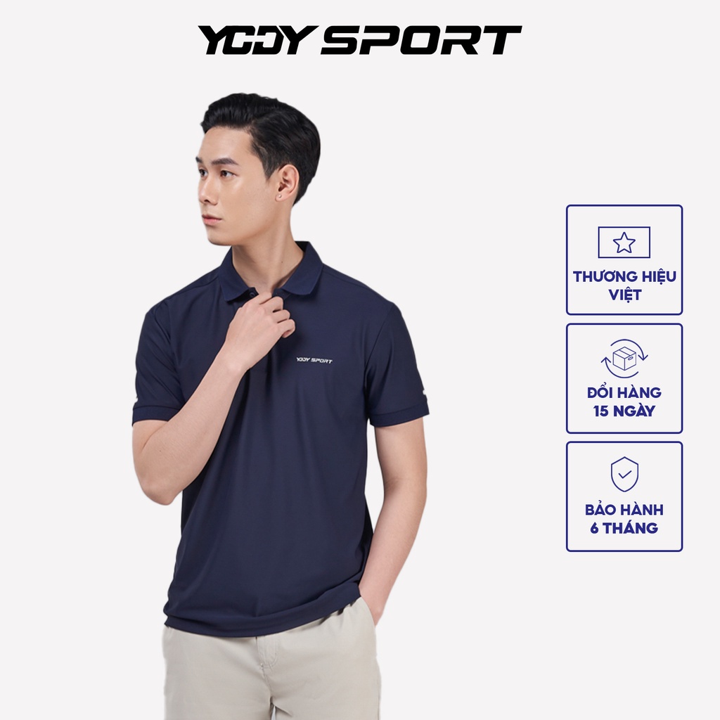 Áo thun polo thể thao YODY SPORT vải cao cấp thoáng mát co giãn SAM5001