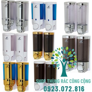 Bình đựng nước rửa tay đôi treo tường