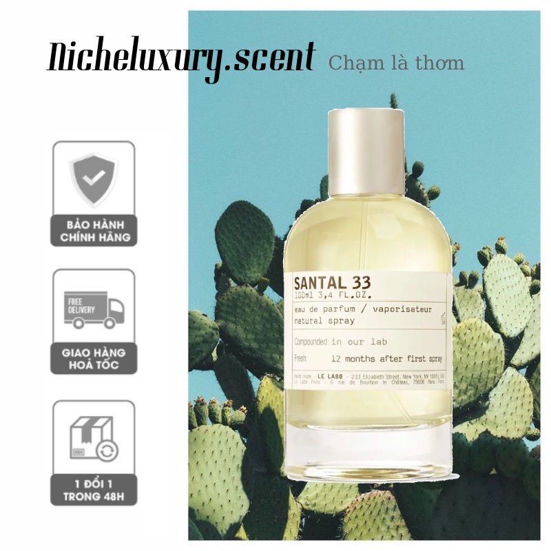 🅽🅸🅲🅷🅴 - Nước hoa Le Labo Santal 33 EDP 10ml