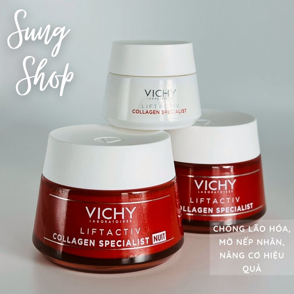 [CAO CẤP] Kem dưỡng VICHY COLLAGEN chống lão hoá hiệu quả