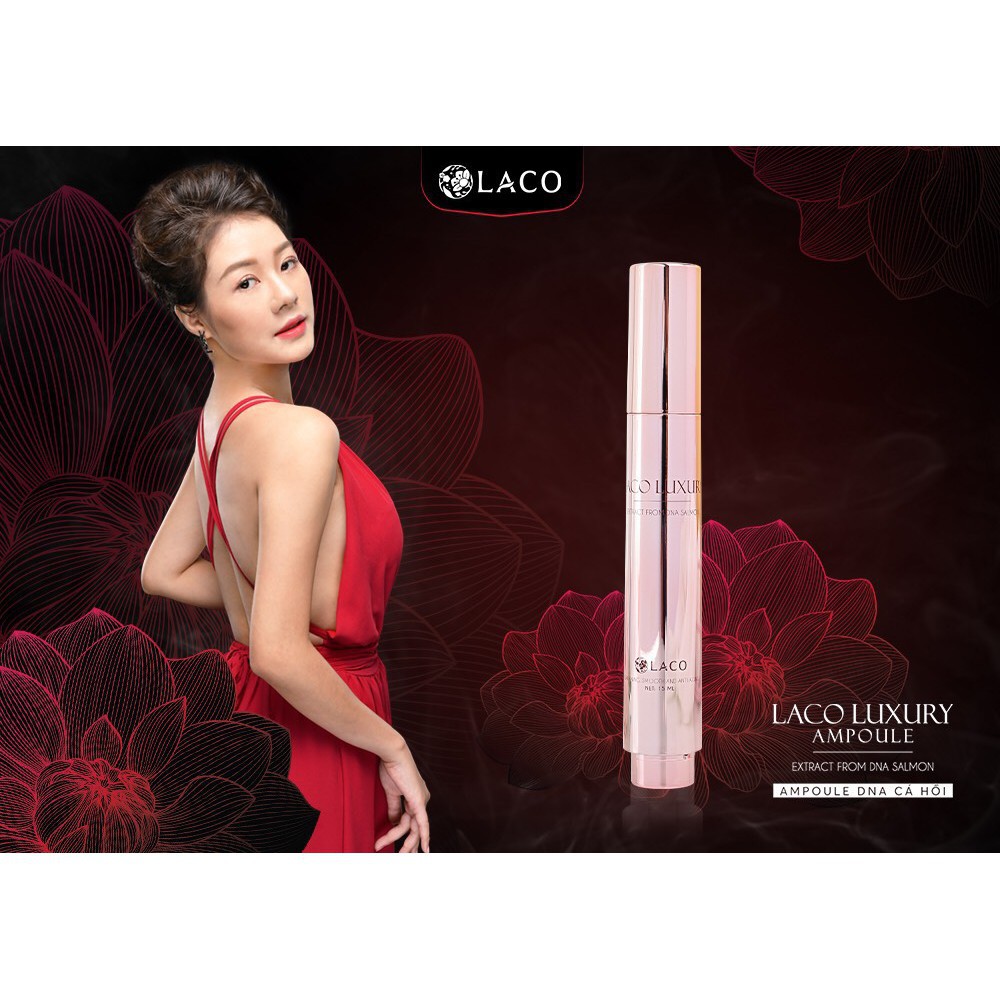 Serum dưỡng da ban đêm Ampoule Laco Luxury Dưỡng Da Căng Bóng Trắng Hồng | BigBuy360 - bigbuy360.vn