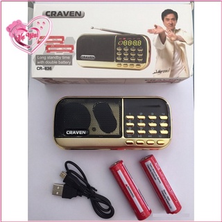 Loa thẻ nhớ nghe pháp craven cr-836s