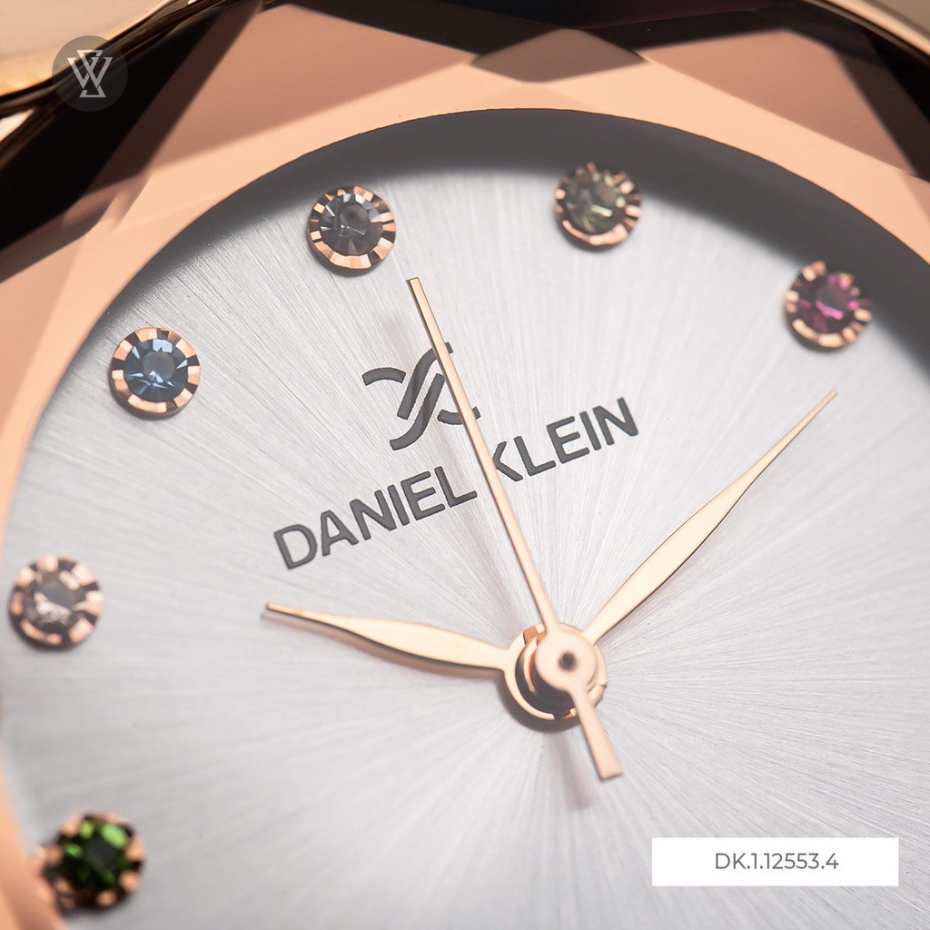 Đồng Hồ Quartz Nữ Daniel Klein WATCHSTORE DK.1.12553.4 Mặt Kính Khoáng 32mm, Dây Da Và Vỏ Thép Không Gỉ