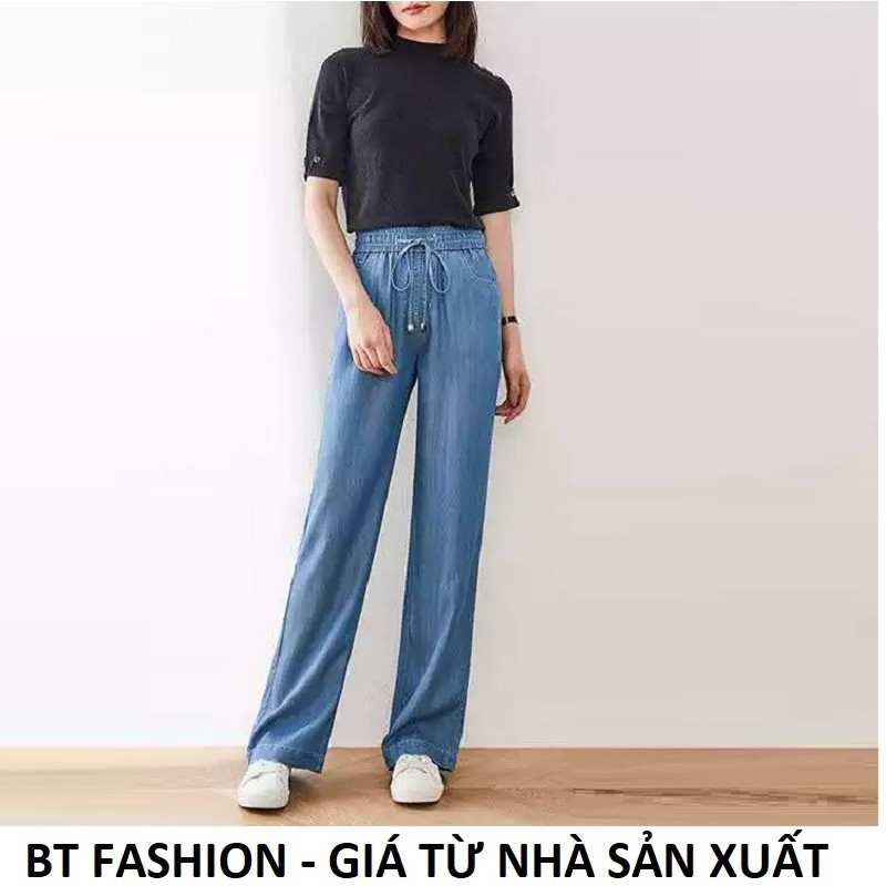 Quần Jean Lụa Coton, Vải Mềm Thời Trang HOT - BT Fashion (CH01) + Hình Thật, Video ThậtQuần legging