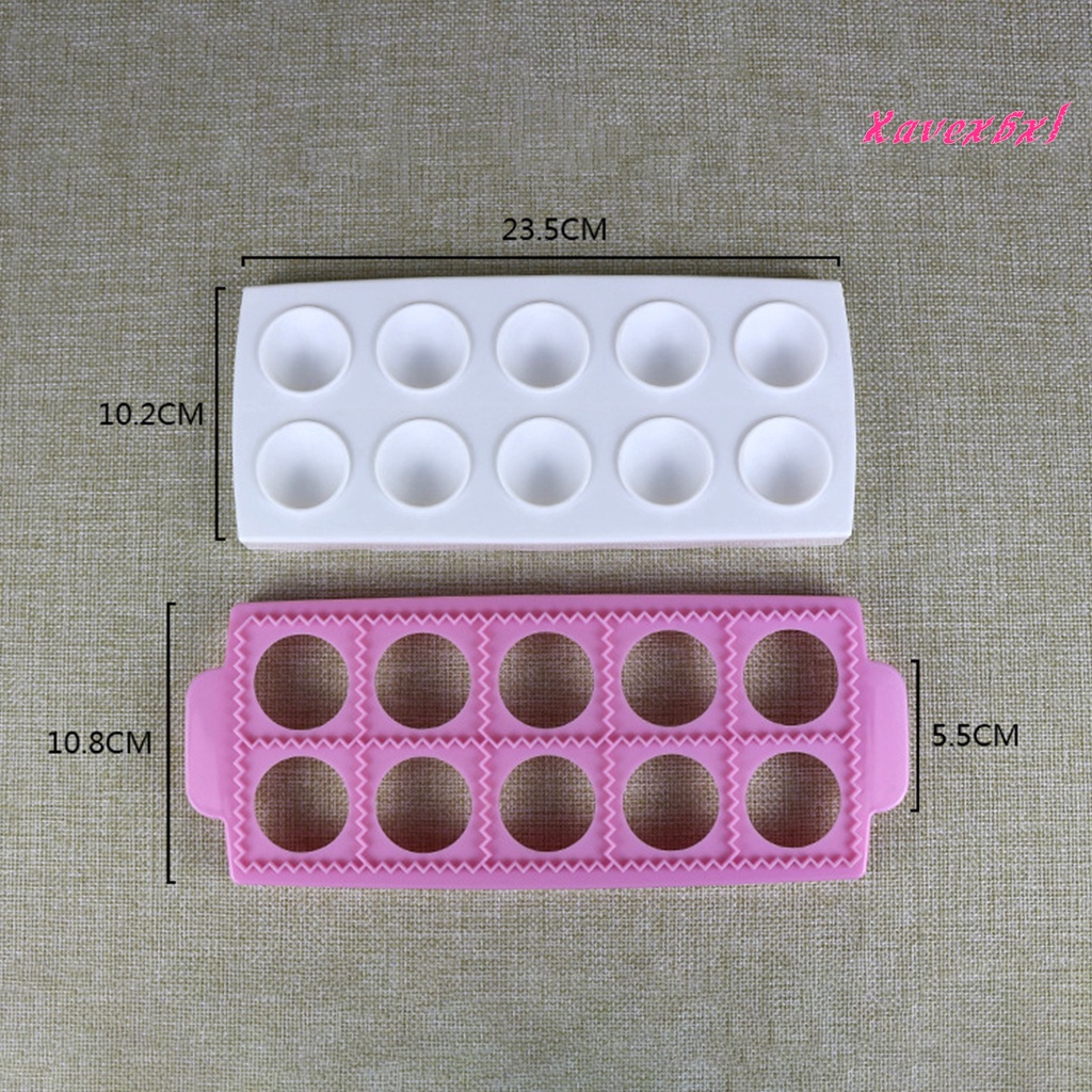 Khuôn Silicone tạo hình làm bánh bao Ý DIY