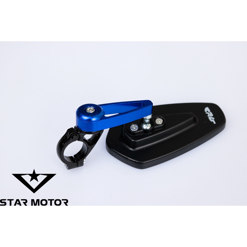 Gương - kiếng gù chân gương CRG V1 nhôm CNC lắp chân gương các dòng xe