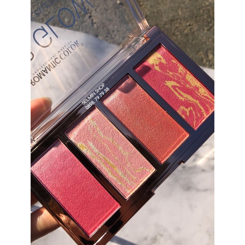 Phấn Má + Phấn Mắt Romantic - Baked Powder &amp; Eyeshadow Palette Star Glow