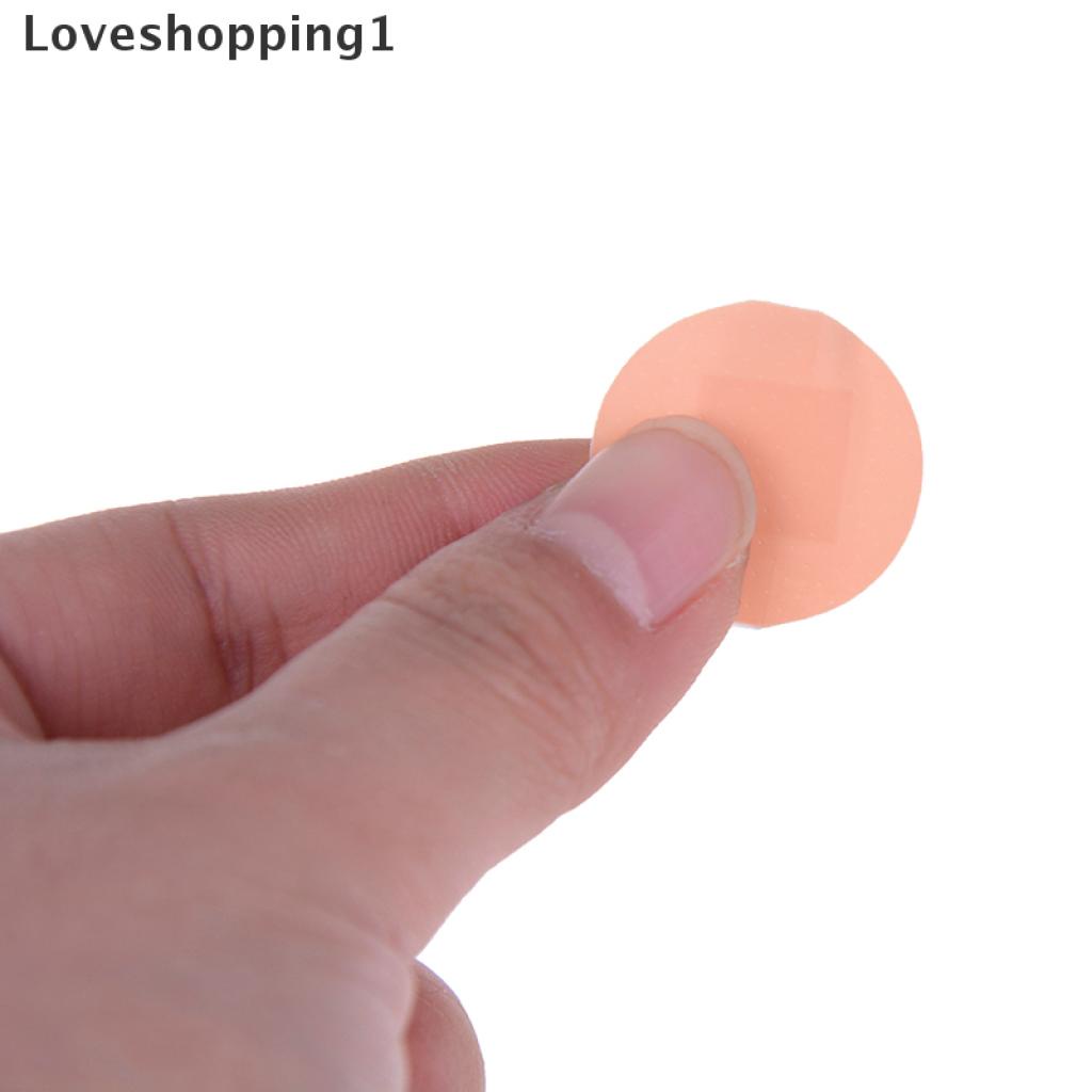 Hộp 100 miếng băng keo y tế dán vết thương hình tròn mini dùng một lần