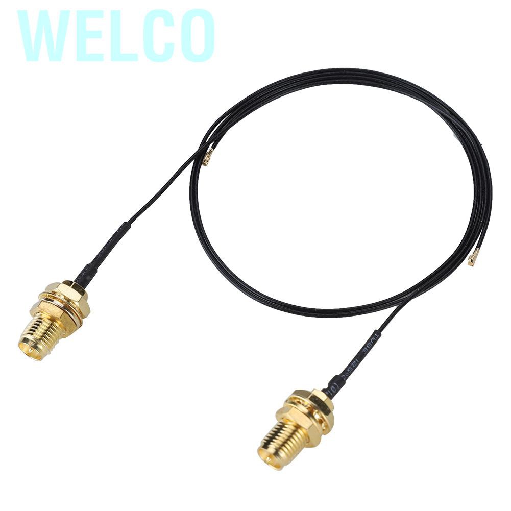 Set 2 dây cáp chuyển đổi kết nối Wifi Ipex4 sang đầu cắm Rp-Sma Ngff / M.2 31cm