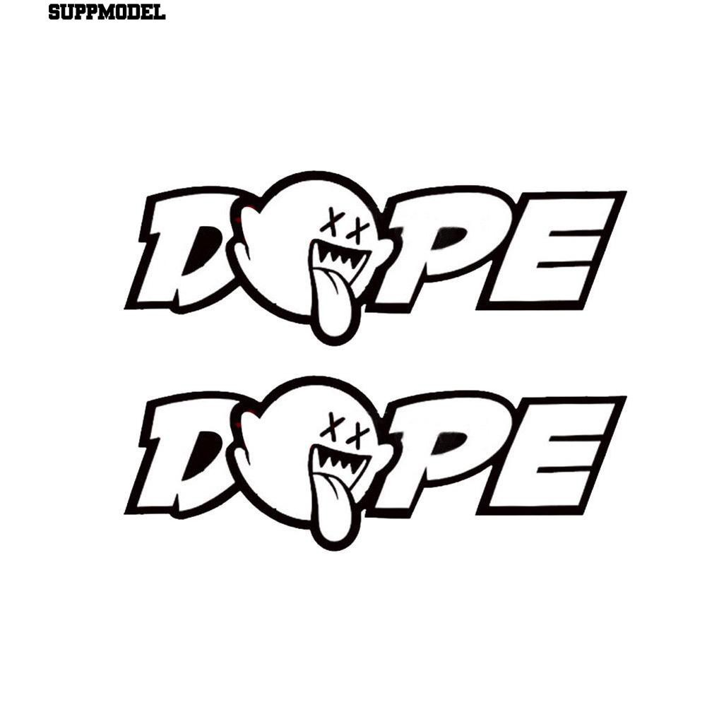 Nhãn dán họa tiết dễ thương dùng trang trí xe hơi