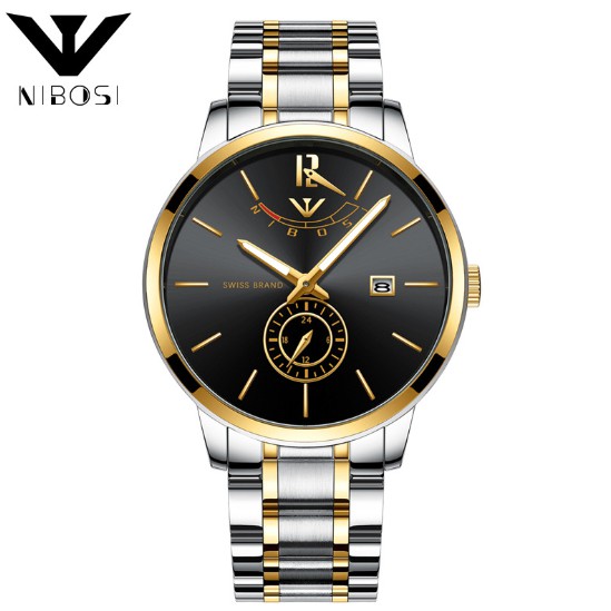 Đồng hồ nam dây thép đặc Nibosi 2318 fullbox | BigBuy360 - bigbuy360.vn