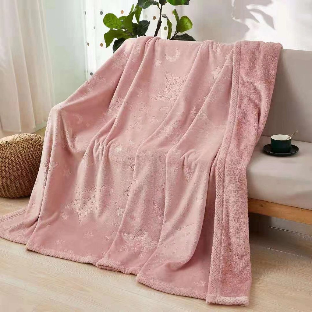 Chăn Muji Cao Cấp Nhập Khẩu - Mềm mượt không bị dụng lông - Nhiều màu