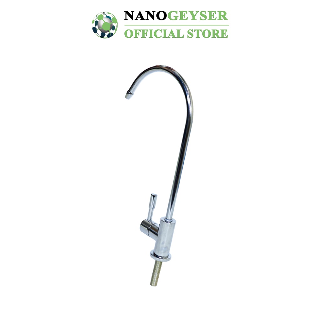 Vòi máy lọc nước Inox 304 Nano Geyser, Vòi không Chì, Tặng cút nối nối nhanh, Bảo hành đổi mới 6 tháng