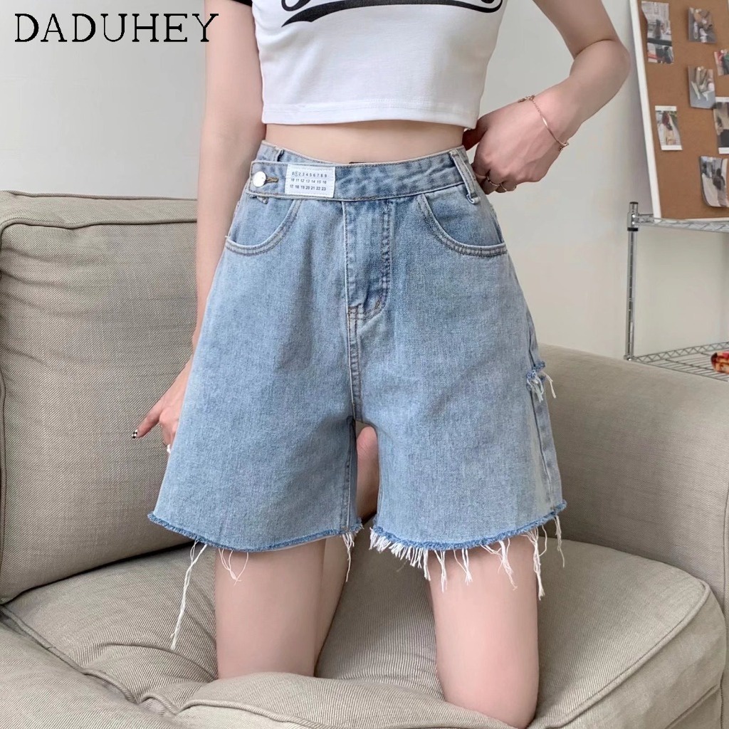 Quần short dáng chữ A óng rộng lưng cao thiết kế thời trang cho nữ