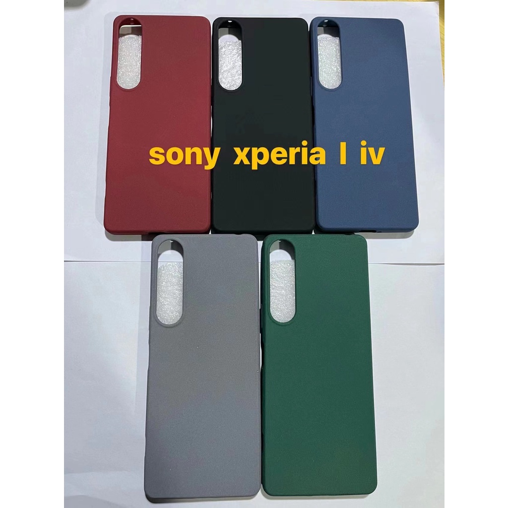 Ốp Điện Thoại PC TPU Nhám Màu Trơn Cho Sony Xperia 1 iV ACE iii 10 iV L3 L4 5ii 5ii