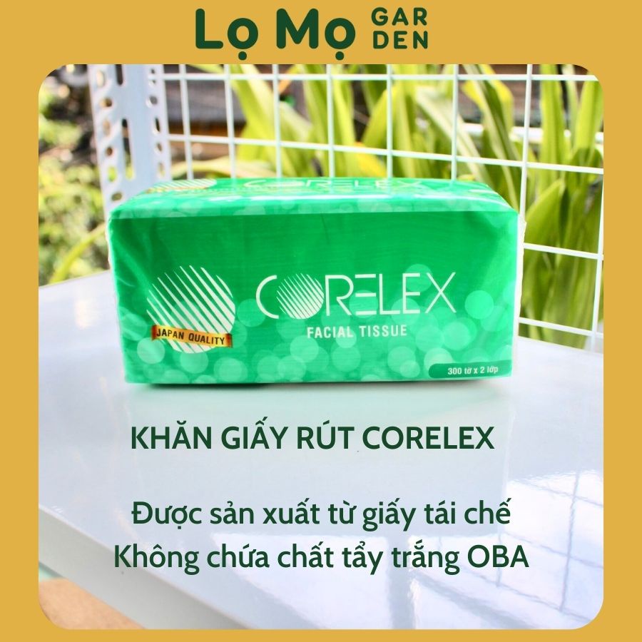 Khăn Giấy Ăn Corelex Tái Chế - Greenlife - An Toàn_Mềm Mại