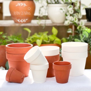 Chậu Đất Nung Bát Tràng, Chậu Đất Nung Trồng Sen Đá, Xương Rồng