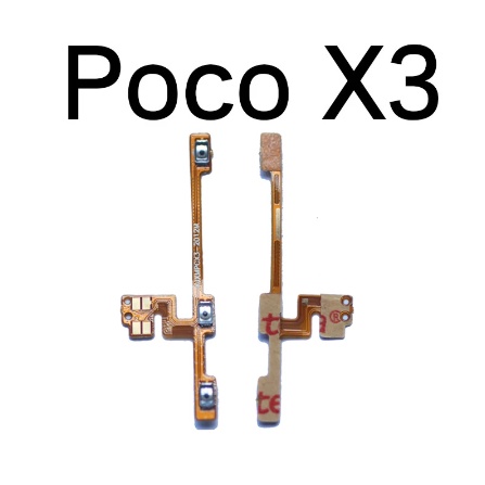 Mạch Nút Nguồn Cho Điện Thoại Xiaomi Poco F1 F3 F2 Pro X2 X3 NFC GT C3 M2 M3 Pro