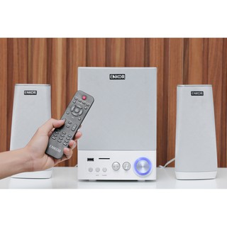 Loa vi tính 2.1 Enkor E900 Bạc