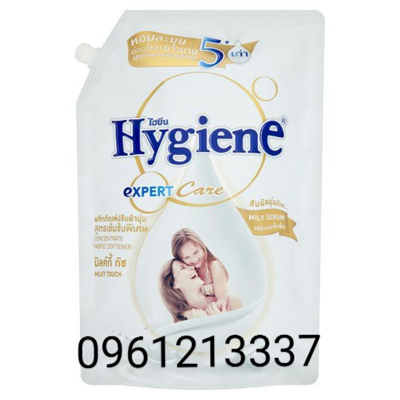 Nước xã vải Hygiene màu Trắng của Thái Lan 1300mL