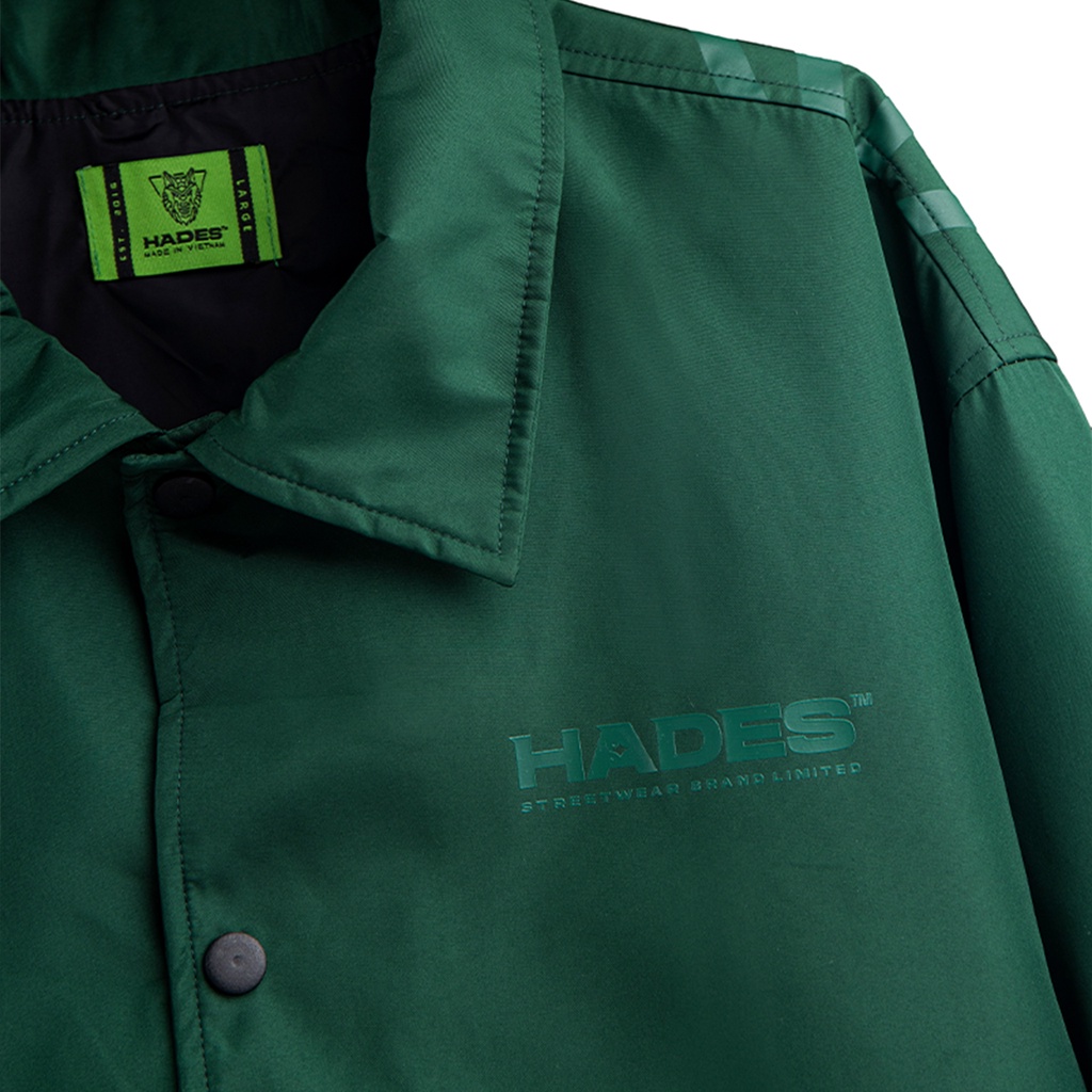 Áo Khoác Vải Dù Unisex OVERFLOW COACH - HADES Brand Chính Hãng