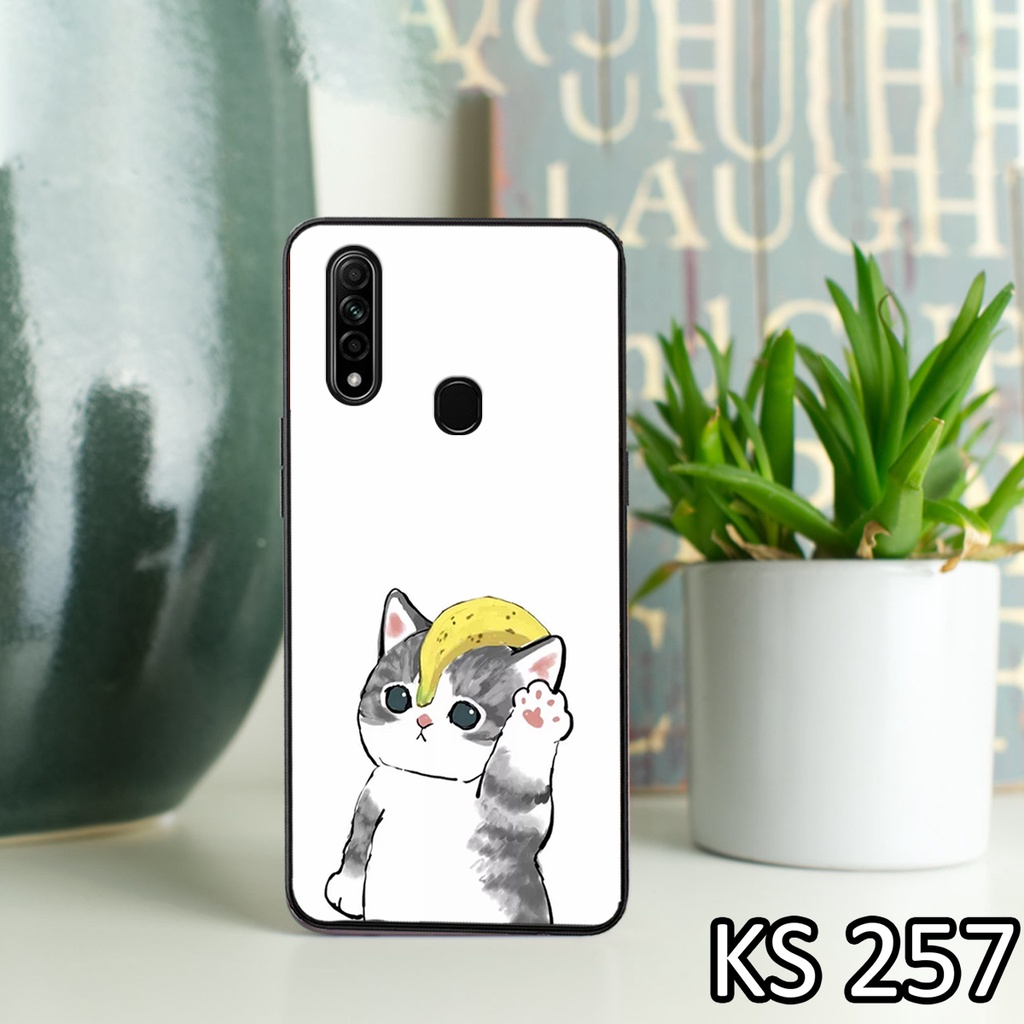 [FreeShip ExTra] Ốp lưng Oppo A8-2020/Oppo A31-2020/Oppo A91-2020 in hình mèo con