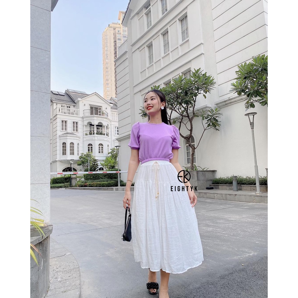 Chân Váy Maxi Phối Dây Lưng | BigBuy360 - bigbuy360.vn