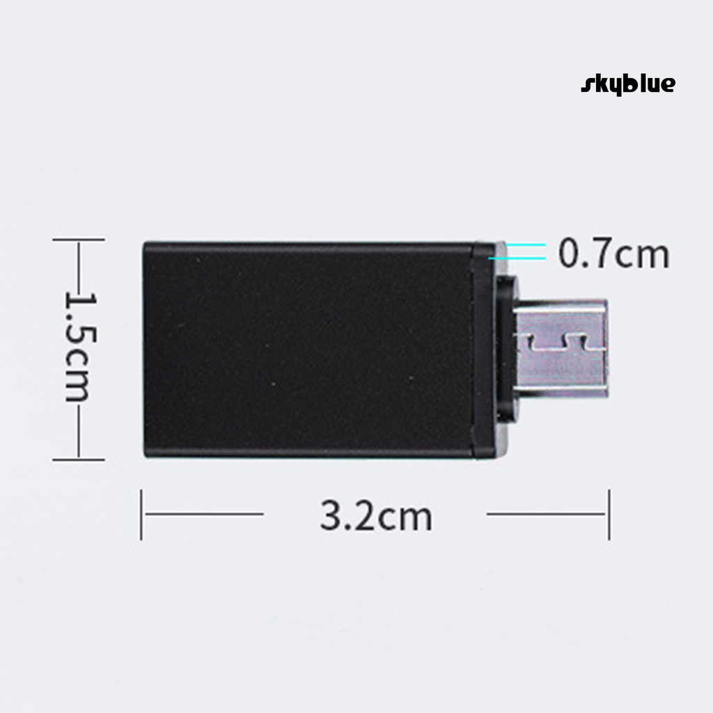 [SK]Charger Adapter Charging Data Transmission Mini Type-c to USB Female Converter for Mobile Phone