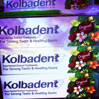 Lốc 7 kem đánh răng thảo dược kolbadent nhập khẩu thái lan