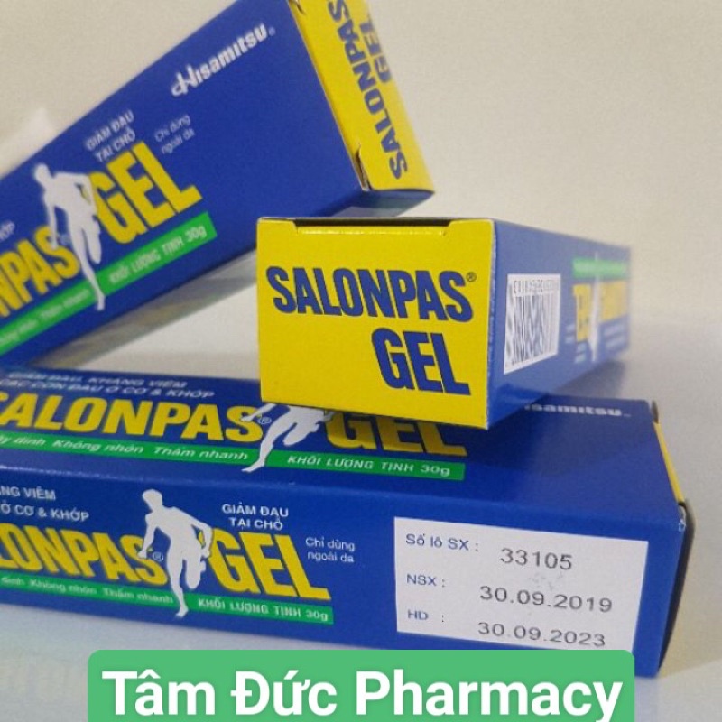 Salonpas gel 15 g và 30m