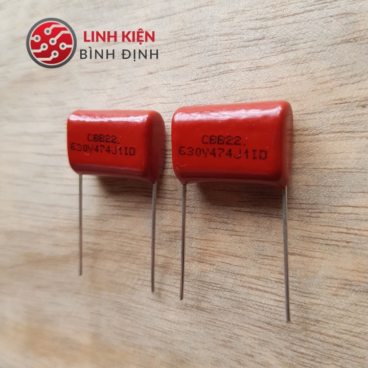Bộ 10 tụ CBB22 630V474J