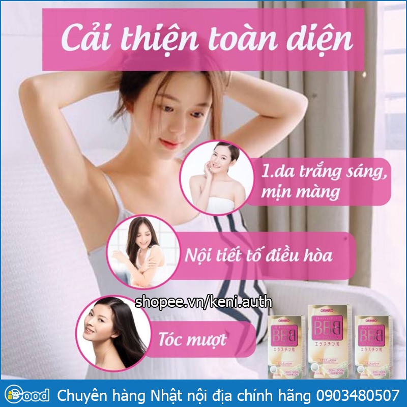 Viên uống nở ngực BBB Orihiro Nhật Bản 300 viên | Thế Giới Skin Care