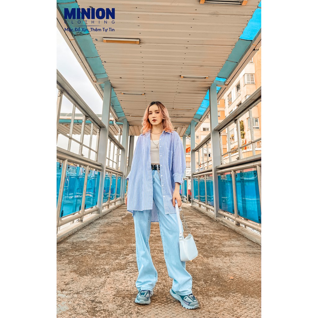 Túi quai xích Minion Clothing, đeo 1 bên kẹp nách, phong cách Ulzzang Streetwear Hàn Quốc T2901