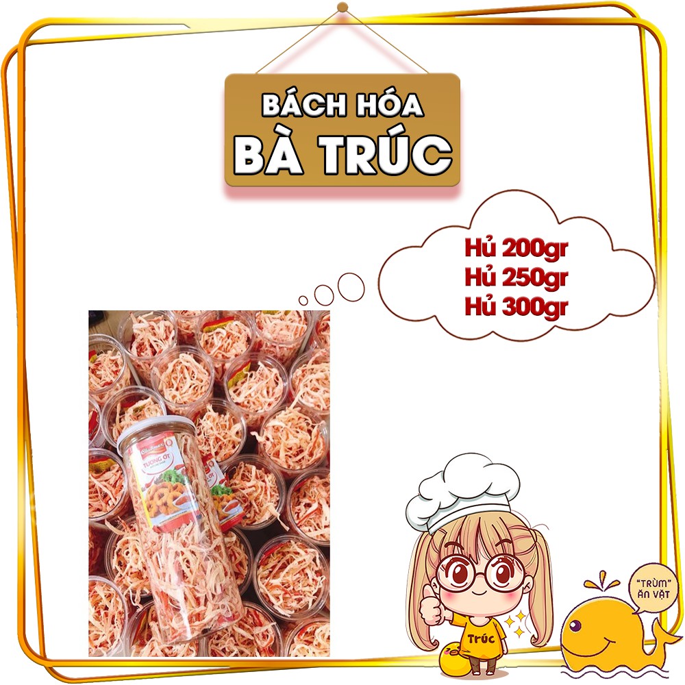 Khô mực xé sợi hấp nước dừa 300g