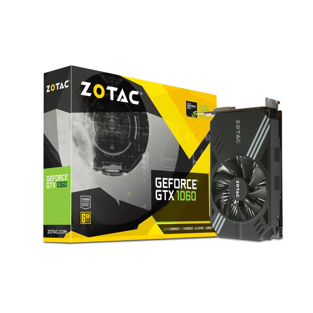 VGA ZOtac GTX1060 bản 3GB chuyên GAME - ĐỒ HỌA