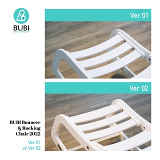 Ghế rung và bập bênh gỗ BUBI (kèm nệm)